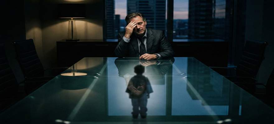 O "Sócio Oculto": Como seus traumas de infância estão sentados na mesa do conselho